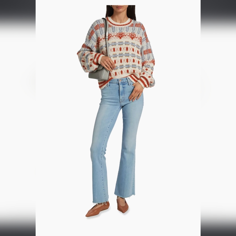 Mother Jeans The Weekender Fray Size 31 (10) in Mood ring
